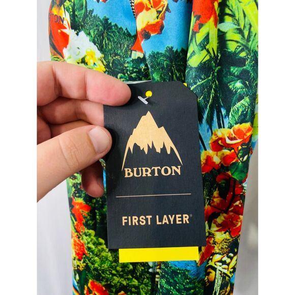 Men’s Medium Maui Wowie Shirt Burton Dry Ride Multicolor Long Sleeve Crewneck - Picture 11 of 15